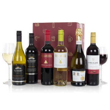 Hamper Gift - Six Wines in a Box