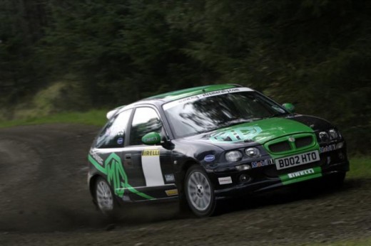 Rally driving in Uk