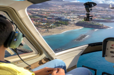 Canary Islands helicopter flight (South Coast)