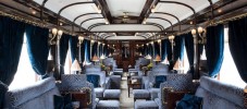 The Bar Car on the Venice Simplon Orient Express