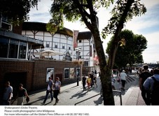 Shakespeare's Globe Theatre tour and exhibition for two