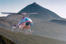 Canary Islands helicopter flight (Isla Baja)