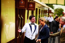 Arrive in style aboard the Orient Express British Pullman