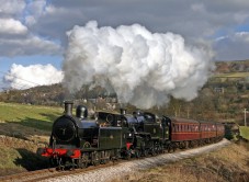 Private Haworth, Bolton Abbey and Steam Trains day tour from York