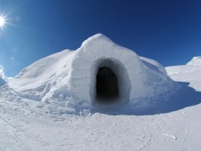 One Night  in a Romantic Igloo during the week