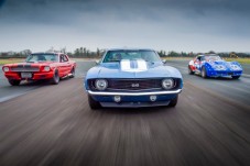 Triple American Classic Car Drive with a Hot Ride Thrill - 3 Miles