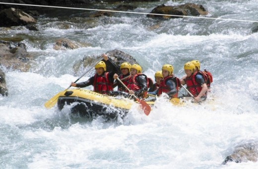 River Rafting - Vorderrhein, Switzerland