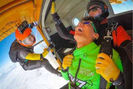 Tandem SkyDive 5000 meters in Portimao, Algarve, Portugal