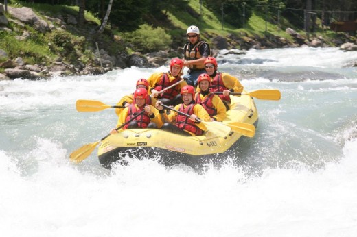 Rafting in Trentino