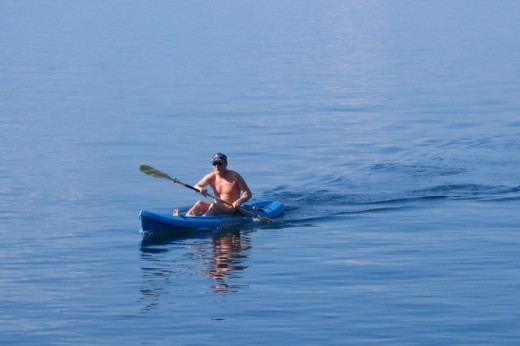 Kayaking in the archipelago with dinner for two - Sweden