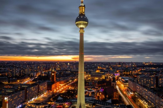 Berlin TV-Tower: 4-Course Menu “My Home”