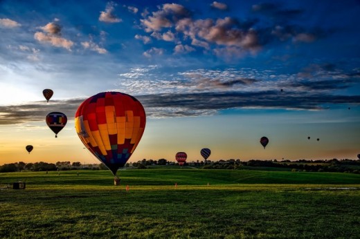 Hot Air Balloon Ride in Italy