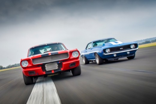 Quadruple American Classic Car Drive with a Hot Ride Thrill - 3 Miles