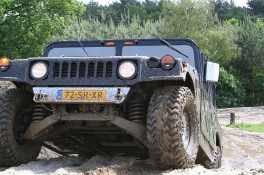 Off road 4x4 driving