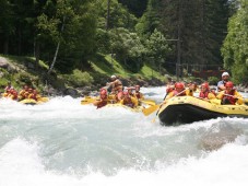 Rafting in Trentino