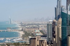 Dubai top attractions with Burj Khalifa visit and Armani Hotel dinner from Abu Dhabi