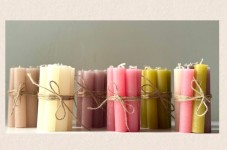 Rustic Candle Bundle of 5 