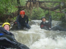 Gorge Scrambling in Conwy