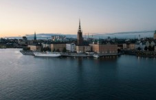 Sailing in Stockholm, in a Swedish archipelago