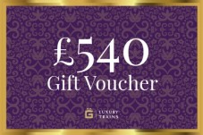 £540 Luxury Train Gift Voucher