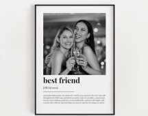 Personalised Best Friend Print