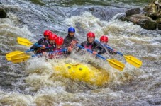 Rafting in Trentino, Italy