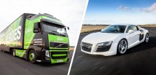 Truck vs Supercar Experience Including Hot Ride