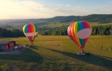 Last minute balloon flight in Poland