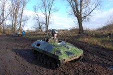 Mini Tank Driving Experience (4 People) in Hampshire
