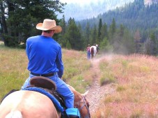 Mountain Horse Riding Trek in Conwy