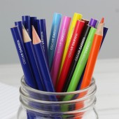 20 Personalised Pencils and Colouring Pencils 