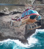 Canary Islands helicopter flight (Beaches and Ravines)