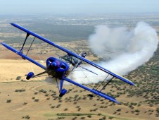 Espetáculo de Acrobacias Aéreas c/ Fumos Biodegradáveis