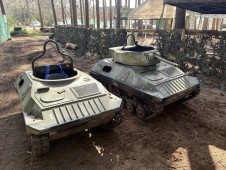 Mini Tank Driving Experience (4 People) in Hampshire