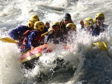 wild water rafting