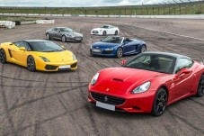 Drive Four Supercars + High Speed Passenger Ride