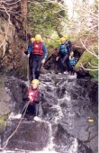 Gorge Scrambling in Conwy