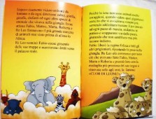 Fiaba personalizzata La mia avventura con il Re Leone