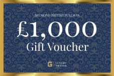 £1000 British Pullman Luxury Train Gift Card
