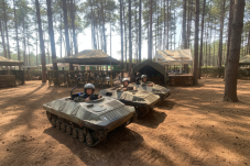 Mini Tank Driving Experience (4 People) in Hampshire