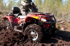 Quad bike adventure in Lapland for two