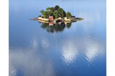 Sailing in Stockholm, in a Swedish archipelago