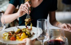 Dinner and Wine in Iceland