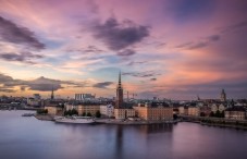 Sailing in Stockholm, in a Swedish archipelago