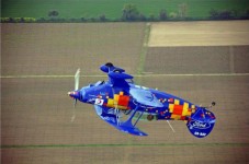 Espetáculo de Acrobacias Aéreas c/ Fumos Biodegradáveis