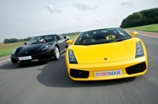 Drive Four Supercars + High Speed Passenger Ride
