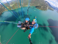Tandem Paragliding Wolfgangsee in Austria
