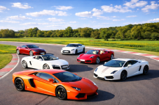 Drive Four Supercars + High Speed Passenger Ride