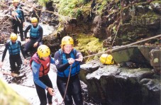 Gorge Scrambling in Conwy