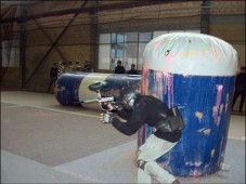 Indoor Paintbaling in Tuggen, Switzerland